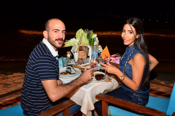 Romantic Beach Dinner at Edde Sands